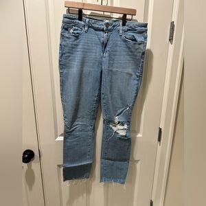 Paige Skyline Ankle Peg Skinny Jean